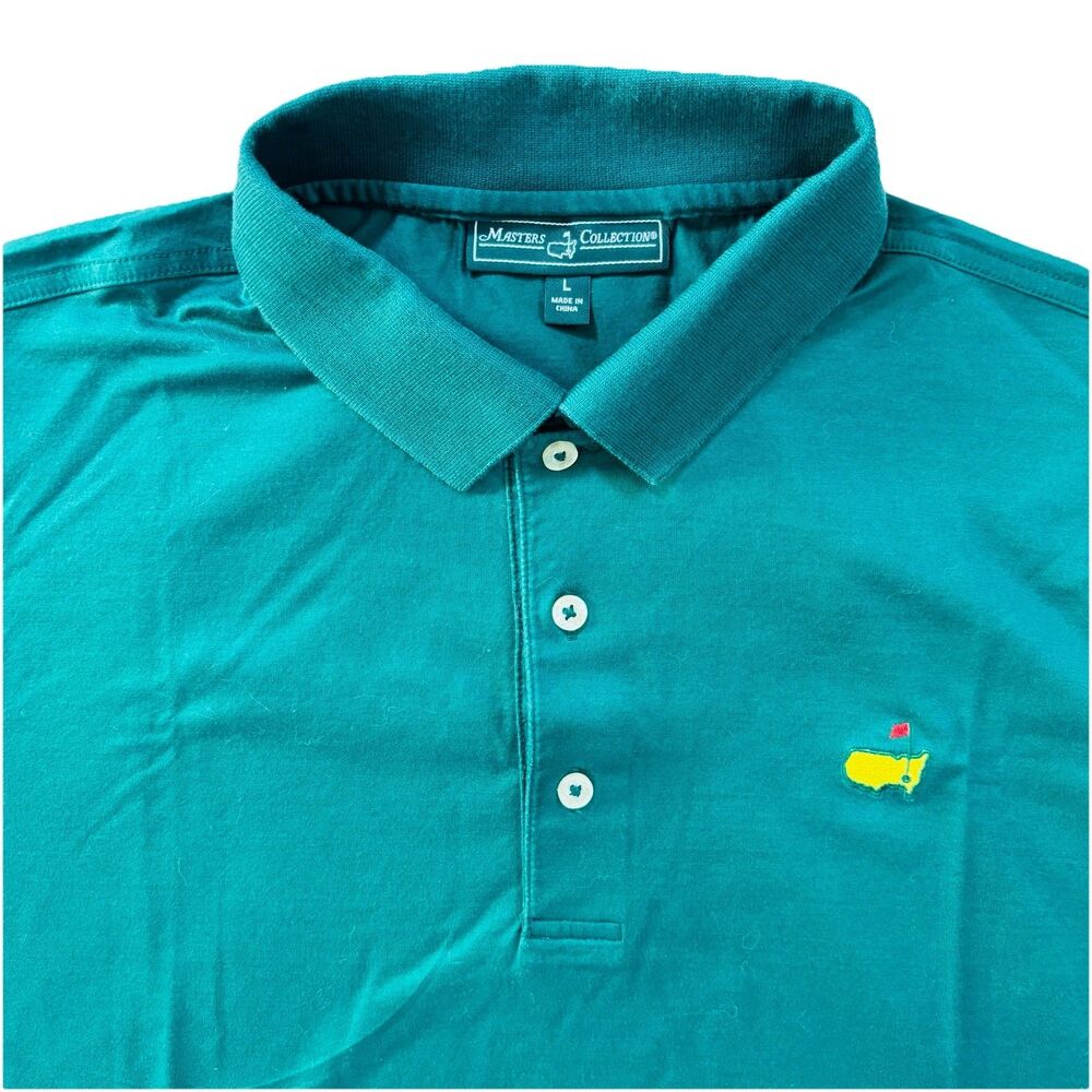 Master’s Collection Green Polo Shirt Men's Size L New Without Tags Augusta
